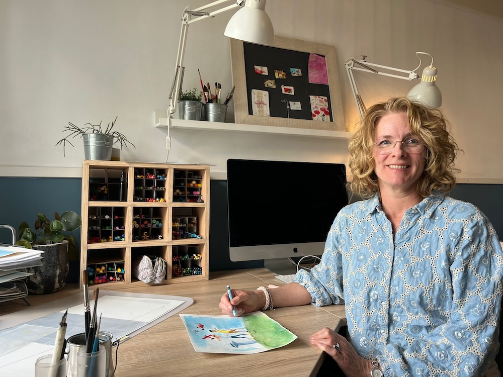 Illustrator Sabine van der Ploeg: ‘Soms denk ik: dit komt nooit meer goed’